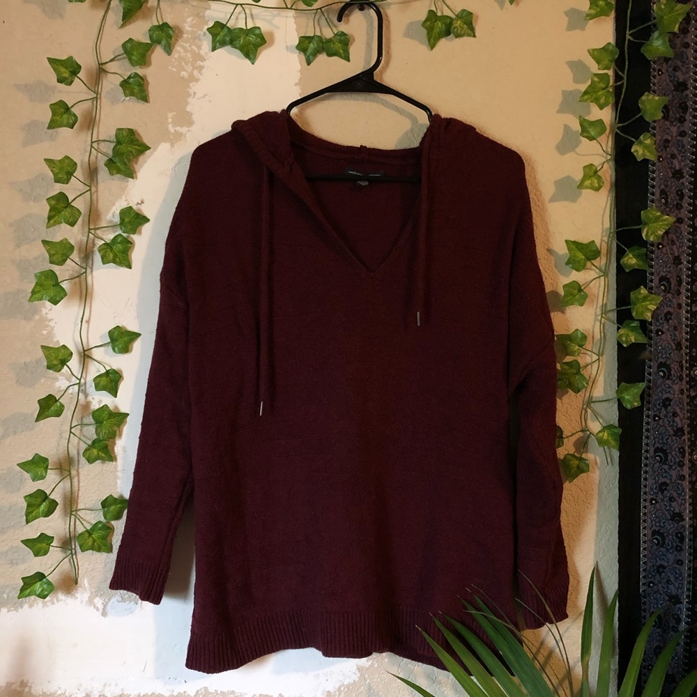 Dark Red American Eagle Sweater